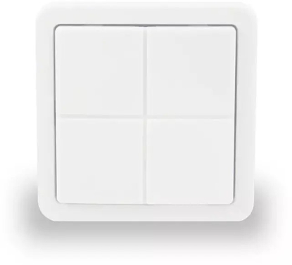 Picture of Varta LOGIC GROUP MATRIX jest urzdzeniem sterujcym opartym na Z-Wave z ciemniaczem i 4 przyciskami do instalacji FUGA