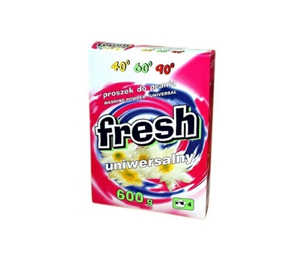 Picture of Veļas mazgāšanas pulveris FRESH, (600g)(20gab./kastē)