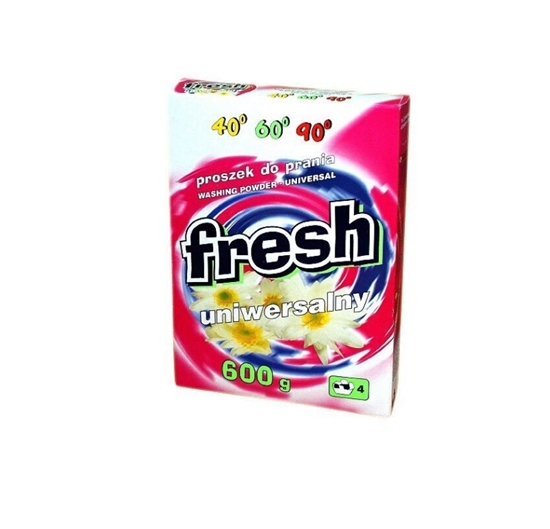Picture of Veļas mazgāšanas pulveris FRESH, (600g)(20gab./kastē)