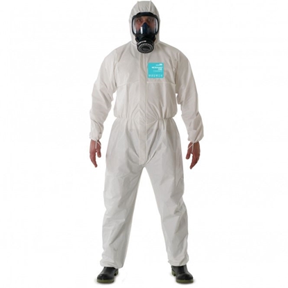 Attēls no Disposable coverall Type 5/6 Ansell Alphatec 2000, white, size L