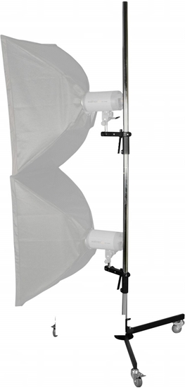 Picture of Walimex pro Stojak na kókach Tripod z 2 Miejscami na Lampy (15803)