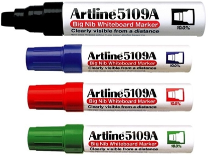 Attēls no Whiteboardpenne Artline 5109A BIG 4/sæt