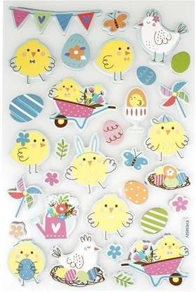 Изображение Wielkanocne naklejki piankowe MIX EDUKAMP