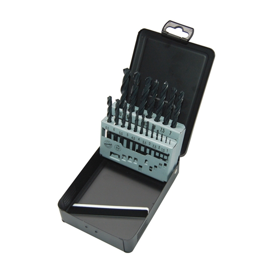 Picture of Metāla urbju komplekts Milwaukee HSS; 1-10 mm; 19 gab.