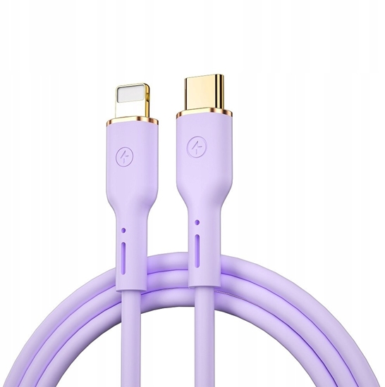 Picture of WIWU kabel YQ01 USB-C - Lightning 30W 1,2m fioletowy