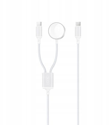 Picture of XO adowarka bezprzewodowa indukcyjna CX030 czarna do Apple Watch z kablem USB-C -USB-C