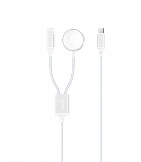 Picture of XO adowarka bezprzewodowa indukcyjna CX030 czarna do Apple Watch z kablem USB-C -USB-C