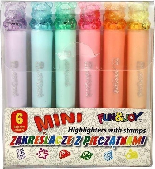 Изображение Zakrelacze mini 6 kolorów