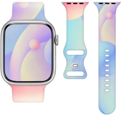 Attēls no Zaxer Pasek Silikonowy do Smart Watch 22mm KOLOROWY / WIELOBARWNY