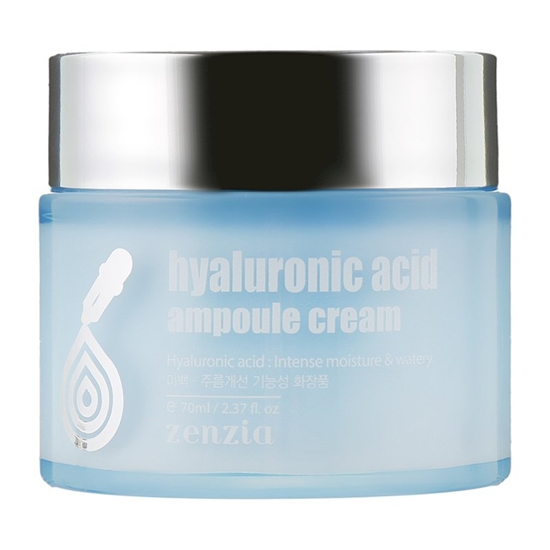 Изображение Zenzia Hyaluronic Acid Ampoule Cream 70ml