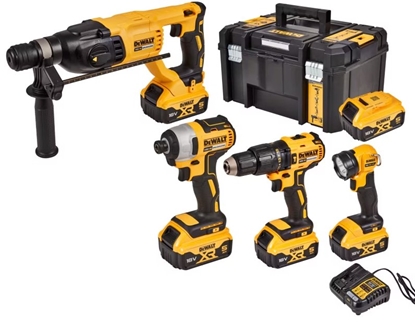 Изображение Zestaw elektronarzdzi Dewalt 8-elementowy (DCK440P2T-QW)