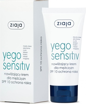 Изображение Ziaja ZIAJA_Yego Sensitiv nawilajcy krem dla mczyzn SPF 10 ochrona niska 50ml - 5901887038177