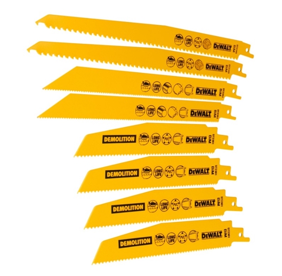 Picture of Zobenzāģa asmeņi DeWalt DT2442-QZ; 8 gab.