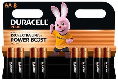 Picture of Duracell Plus Boost MN1500 BL8 | AA