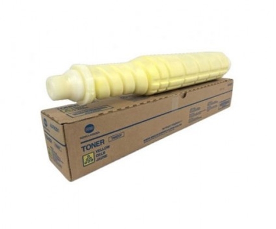 Picture of Konica Minolta TN620Y (A3VX256) Toner Cartridge, Yellow