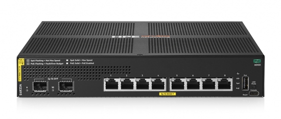 Picture of Przełącznik Aruba Networking 6000 8G Class4 PoE 2SFP 67W S4R23A