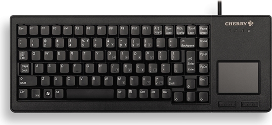 Picture of Cherry XS G84-5500 TOUCHPAD KEYBOARD Corded, USB, Black, (QWERTY - UK)