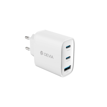 Attēls no Devia wall charger Extreme PD GaN 65W 2x USB-C 1x 