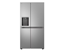Изображение LG Refrigerator | GSLC41PYPE | Energy efficiency class E | Free standing | Side by side | Height 179 cm | Fridge net capacity 420 L | Freezer net capacity 221 L | Display | 36 dB | Grey