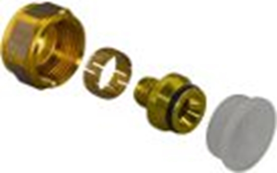 Изображение Skrūvējams eirokonusa pieslēgs PE-Xa20x1,9/2,0-¾“F