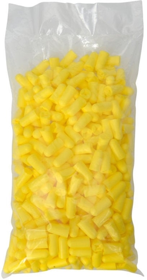Picture of Earplugs, THOR, One size, yellow, PU, SNR 37 dB, with 200 pairs
