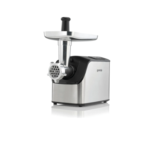 Picture of Gorenje | Meat Grinder | MG2202XE | Stainless Steel/Black | 2200 W | Number of speeds 1 | Throughput (kg/min) 2.2