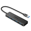 Attēls no Ugreen HUB Ugreen CM219 35574 with 4 USB-A 3.0 ports and USB-A 3.0 cable 1m - black