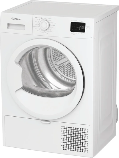 Изображение INDESIT Dryer Machine | C YSD 72D WW EE | Energy efficiency class E | Front loading | 7 kg | Heat pump | Digital | Depth 54.5 cm | White