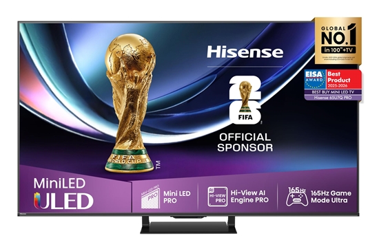 Изображение TV Set|HISENSE|65 "|4K Ultra HD|3840 x 2160 pixels|Flat|16:9|ULED|65U7QPRO
