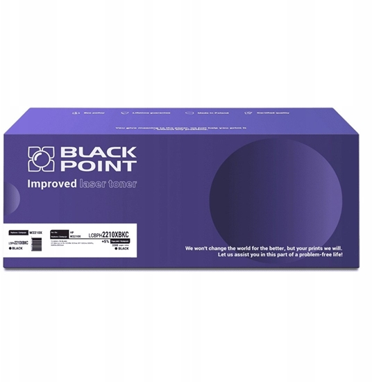 Picture of [LCBPH2211XCC] Toner Black Point Color (HP W2211X) chip NEW
