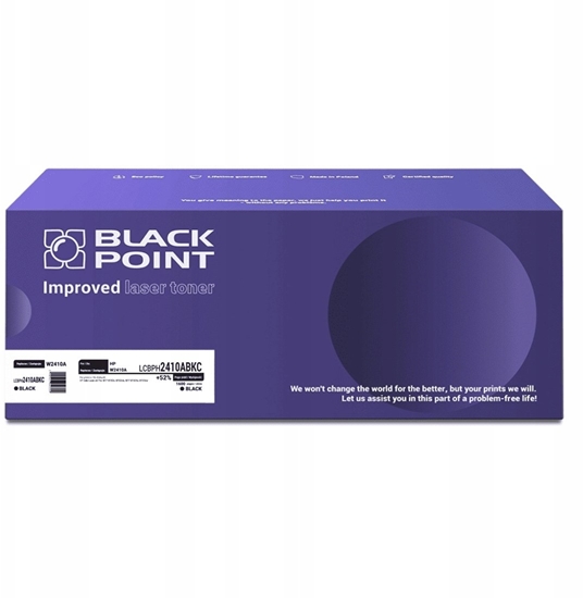 Picture of [LCBPH2410ABKC] Toner Black Point Color (HP W2410A) chip NEW
