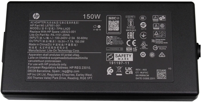Picture of 150W Slim AC Adapter for HP