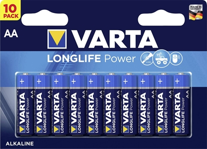 Attēls no 1x10 Varta Longlife Power Mignon AA LR06