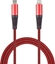 Picture of 2GO USB Lade-/Datenkabel Type-C - Lightning Nylon 1m rot