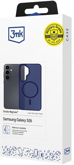 Изображение 3MK Samsung Galaxy S26 - 3mk Smoke MagCase Blue