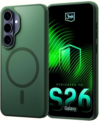 Picture of 3MK Samsung Galaxy S26 - 3mk Smoke MagCase Green