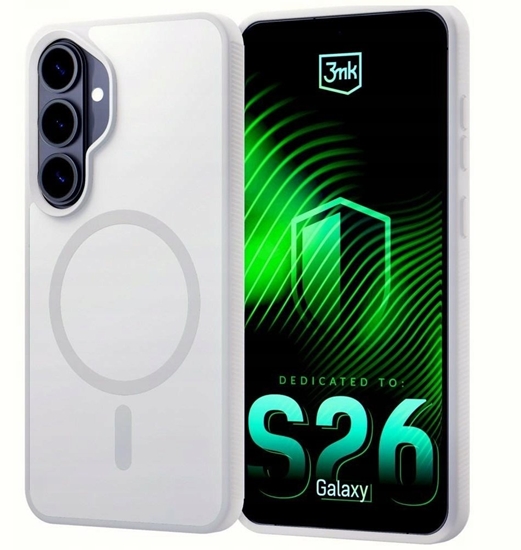 Picture of 3MK Samsung Galaxy S26+ - 3mk Smoke MagCase White