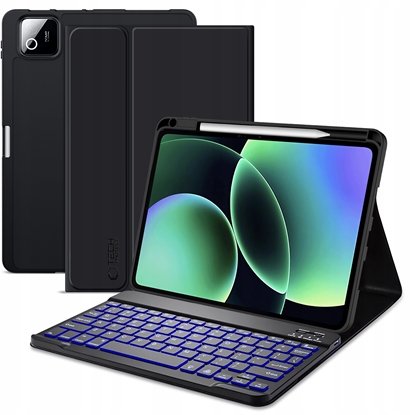 Picture of 4kom.pl TECH-PROTECT SC PEN + KEYBOARD XIAOMI PAD 7 / 7 PRO / 8 / 8 PRO 11.2 BLACK