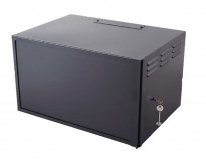 Picture of 6U 19'' Sienas  komutācijas skapis/540x400/  Melns / Salikts