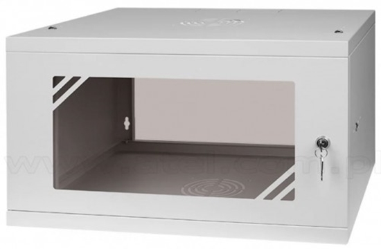 Picture of 6U 19'' Sienas komutācijas skapis/ 320 x 545 x 450/ Pelēks/ Nesalikts