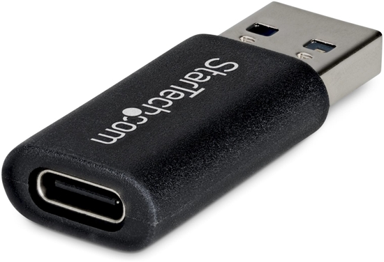 Изображение Adapter USB StarTech U32-AMCF USB-A - USB-C Czarny  (U32-AMCF-USBADAPTER)