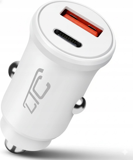 Picture of adowarka LTC adowarka samochodowa LTC PD 30W USB-A/USB-C