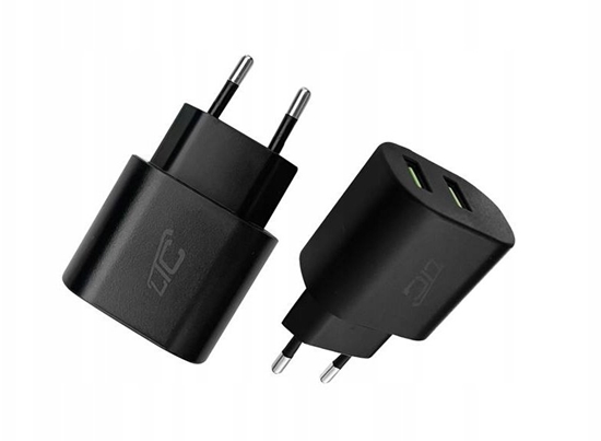Picture of adowarka LTC adowarka sieciowa LTC QC  20W 2xUSB-A  czarna