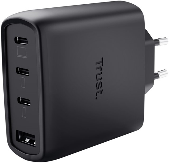Picture of Lādētājs Trust Maxo 65W 4-port GaN Black