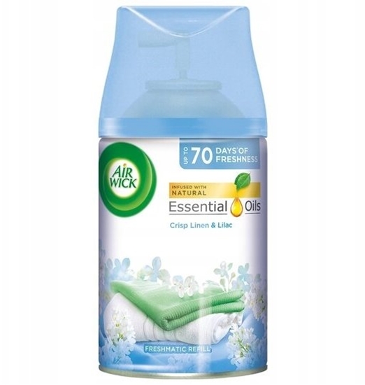 Изображение AIR WICK Essential Oils Wkad do automatycznego odwieacza powietrza Len i Lilia 250 ml