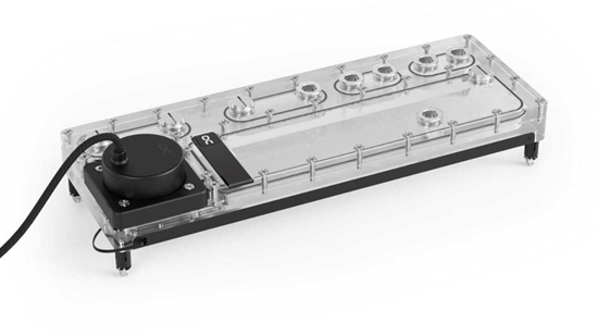 Picture of Alphacool Core Distroplate 240 Links V.2 z pomp D5 Apex do D5/DDC