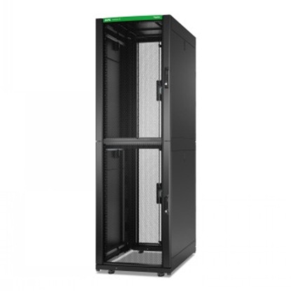 Picture of APC NETSHELTER SX, SERVER RACK ENCLOSURE, COLOCATION, 2 X 20U, 600W X 1070D MM, WITH SIDES, BLACK
