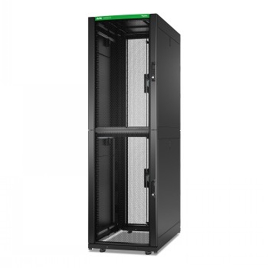 Picture of APC NETSHELTER SX, SERVER RACK ENCLOSURE, COLOCATION, 2 X 20U, 600W X 1070D MM, WITH SIDES, BLACK