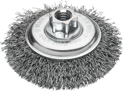 Изображение Aptel MILWAUKEE SZCZOTKA DRUCIANA DOCZOOWA M14 100x10 STALOWA KARBOWANA 0.35-1szt.