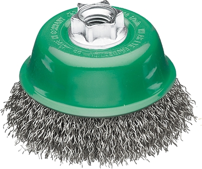 Изображение Aptel MILWAUKEE SZCZOTKA DRUCIANA GARNKOWA M14 65 STAL NIERDZEWNA KARBOWANA 0.35-1szt.